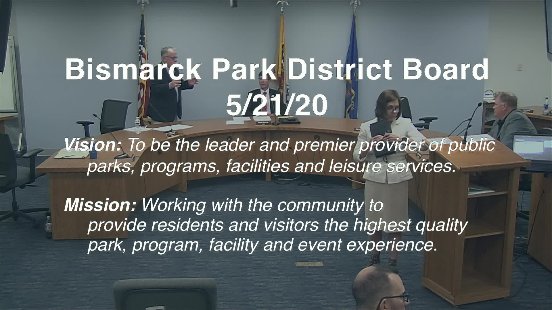 Bismarck Park Board Replay 5/21/20