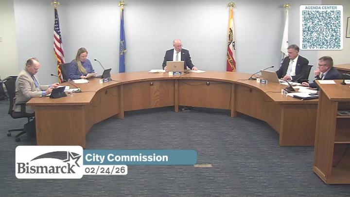Thumbnail image for Bismarck City Commission Replay 2/24/26