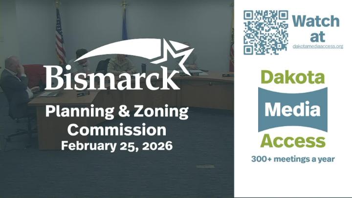 Thumbnail image for Bismarck Planning & Zoning Replay 2/25/26