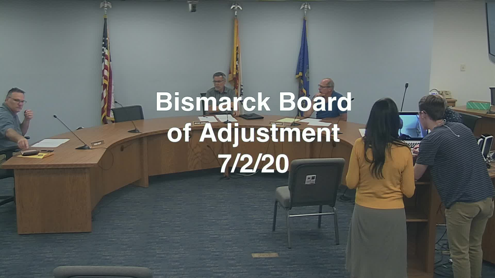 Bismarck Board of Adjustment Replay 7/2/20