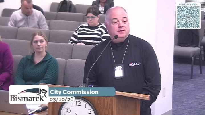 Thumbnail image for Bismarck City Commission Replay 3/10/26