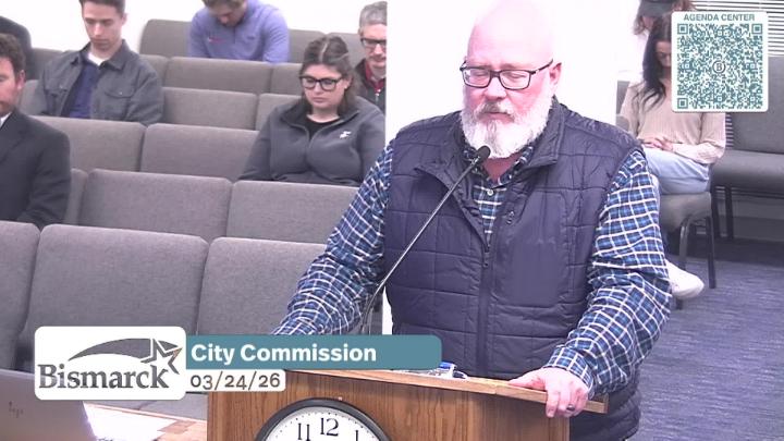Thumbnail image for Bismarck City Commission Replay 3/24/26