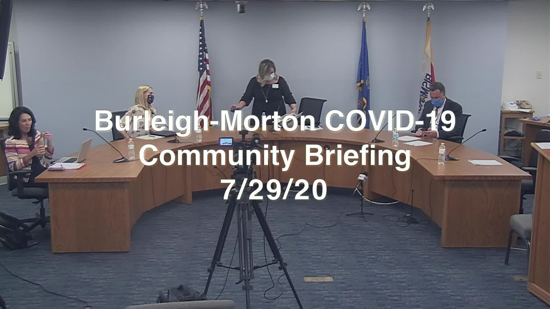 Burleigh-Morton COVID-19 Community Briefing Replay 7/29/20