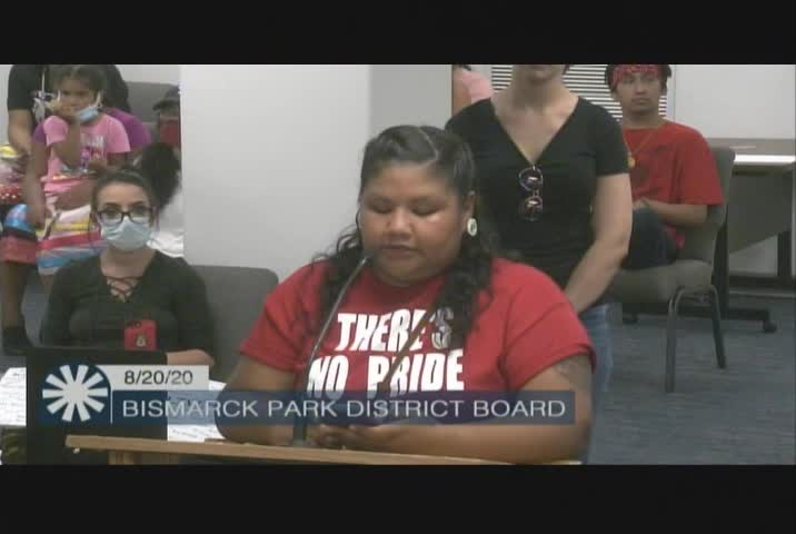 Bismarck Park Board Replay 8/20/20