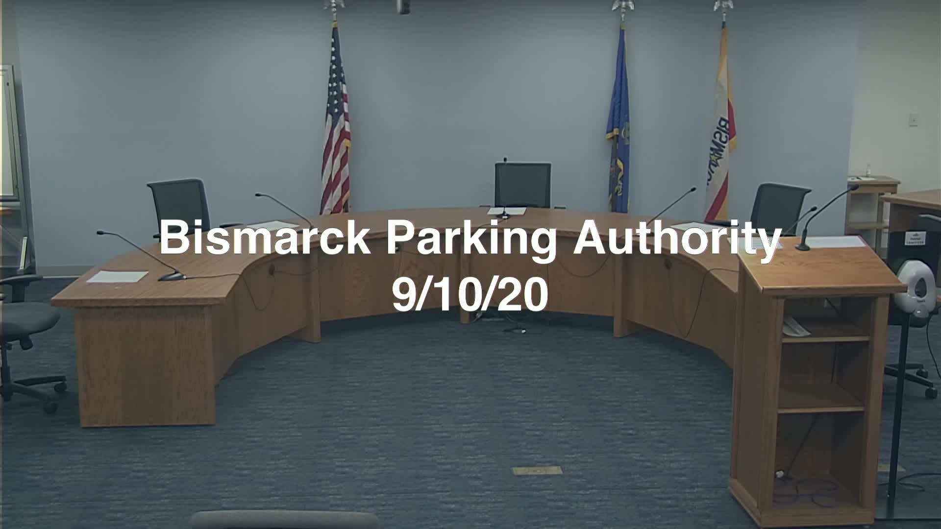 Bismarck Parking Authority Replay 9/10/20