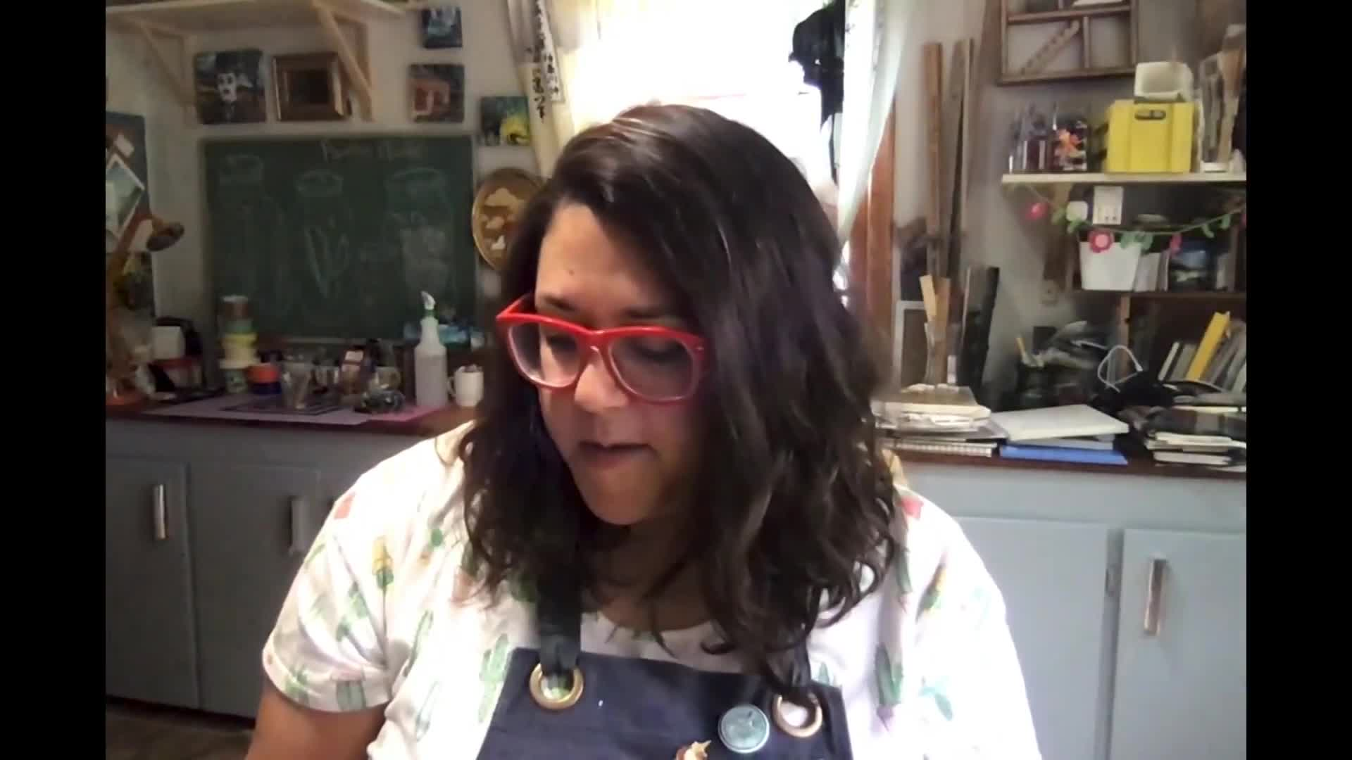 Art with Painter Nicole: Not Paint by Numbers Demonstration