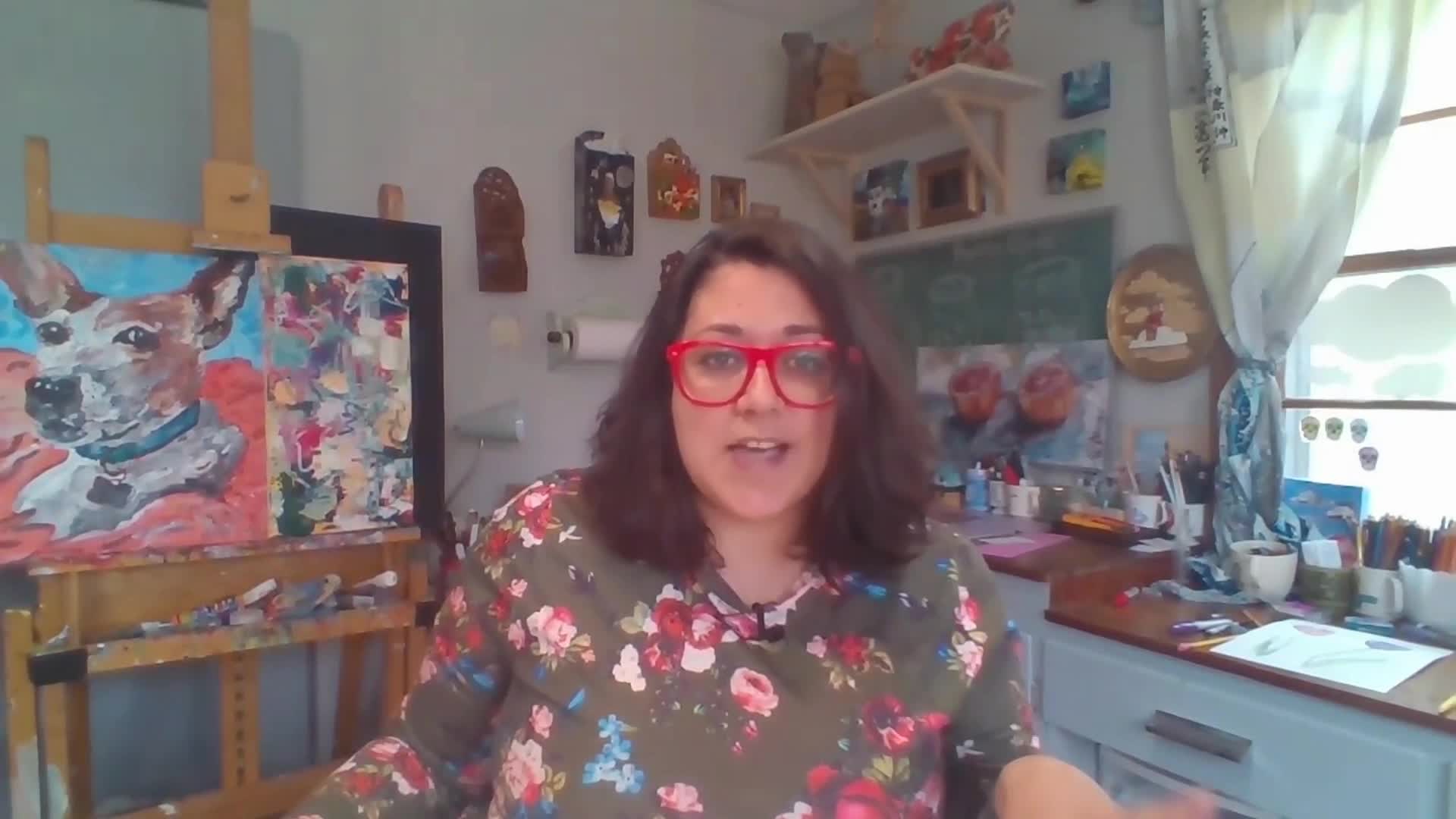 Art with Painter Nicole: Painting with Unconventional Materials