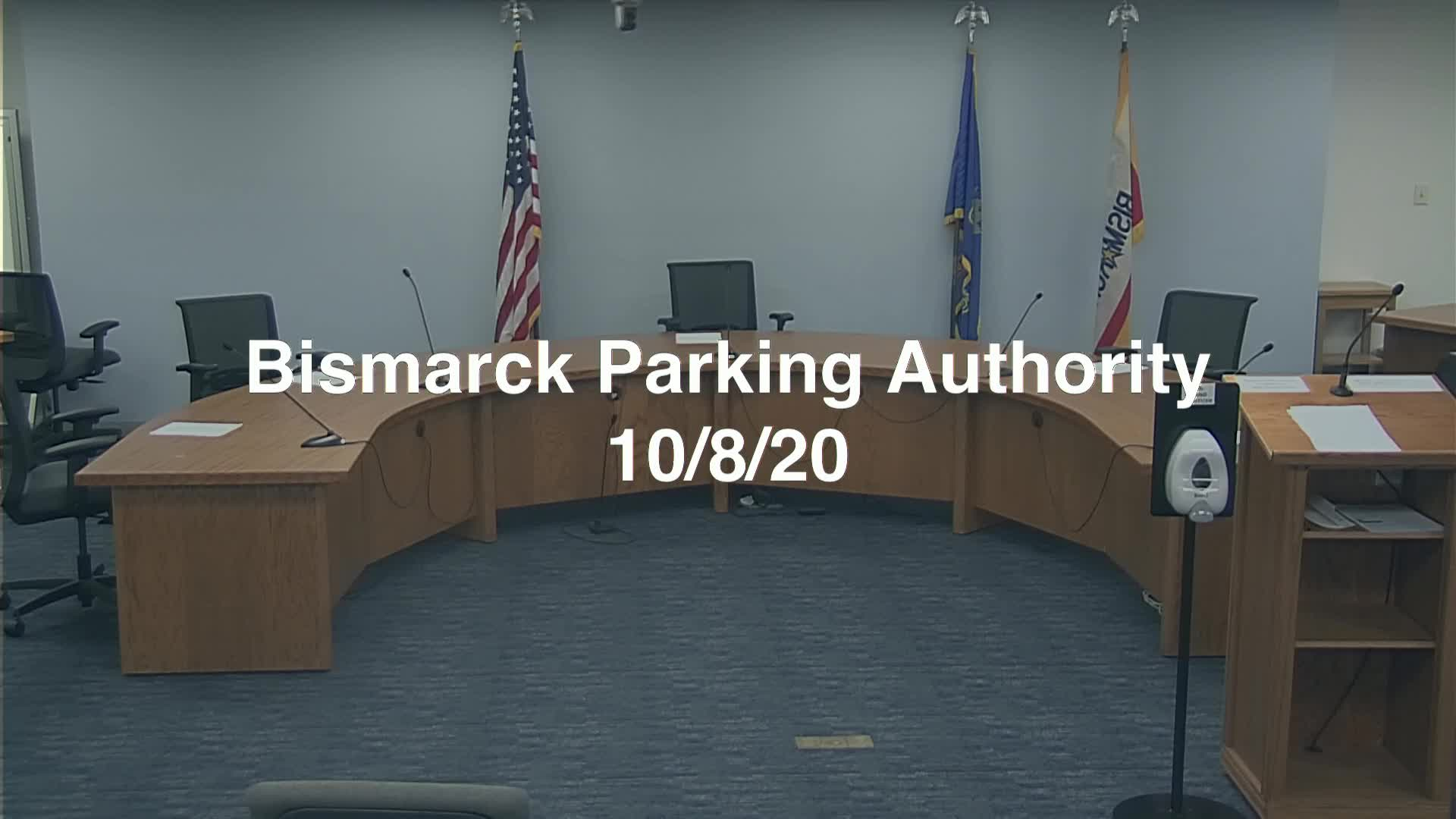 Bismarck Parking Authority Replay 10/8/20