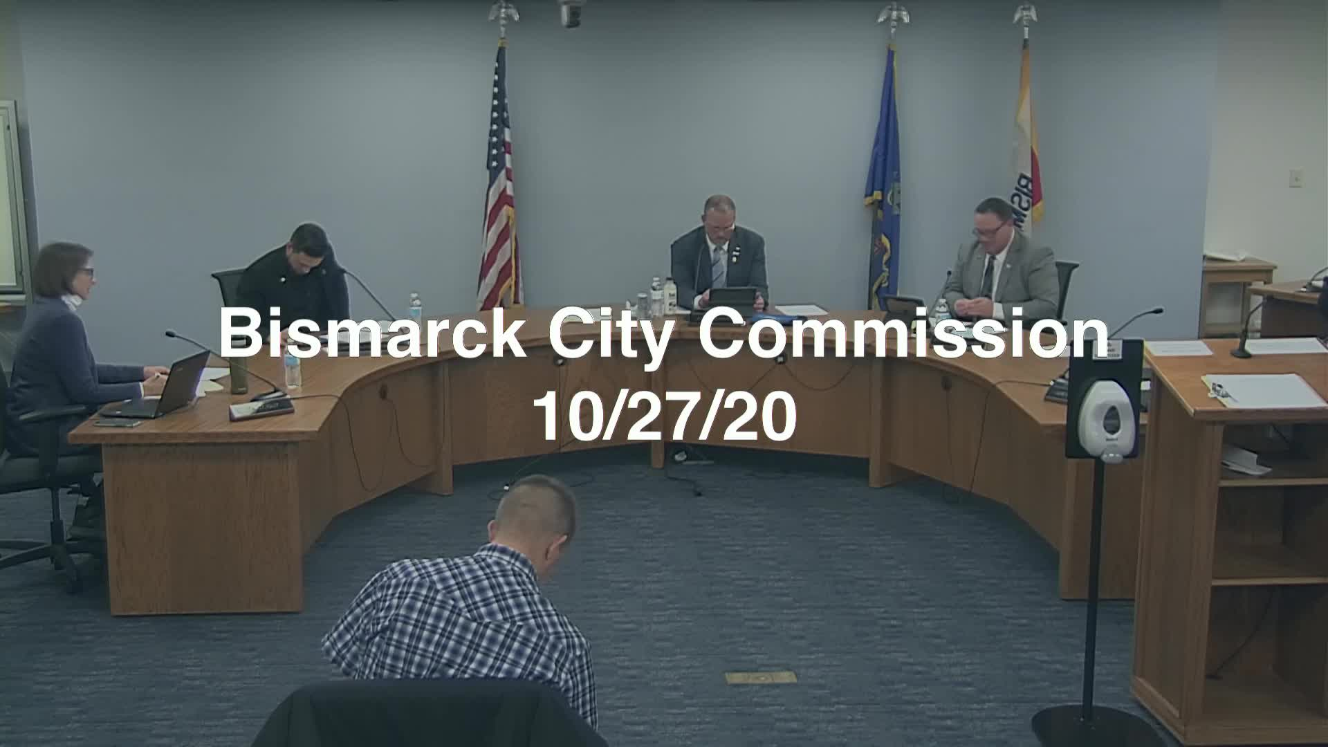 Bismarck City Commission Replay 10/27/20