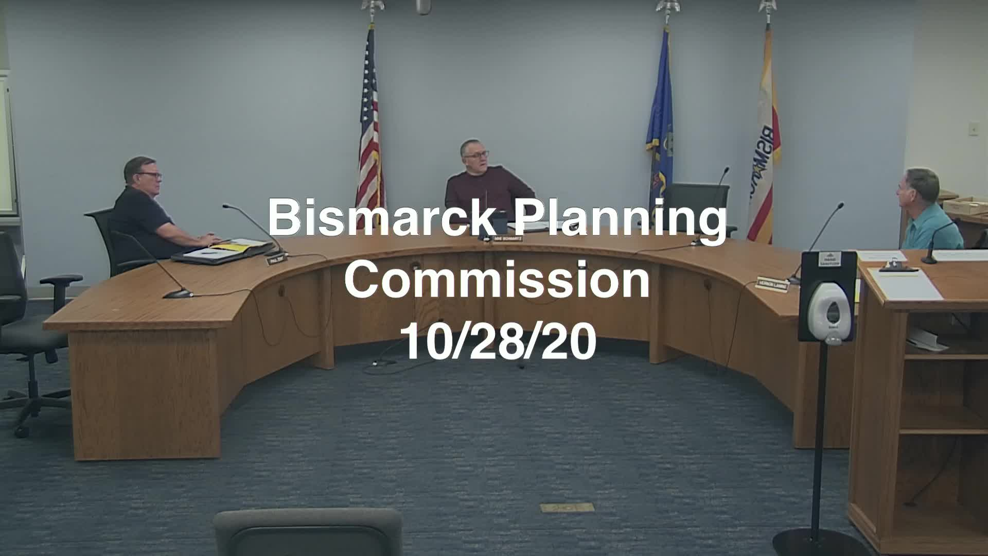 Bismarck City Planning & Zoning Replay 10/28/20