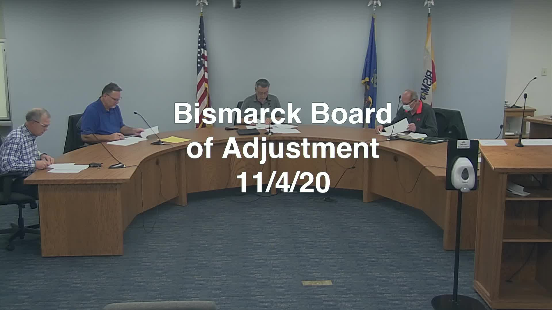 Bismarck Board of Adjustment Replay 11/4/20
