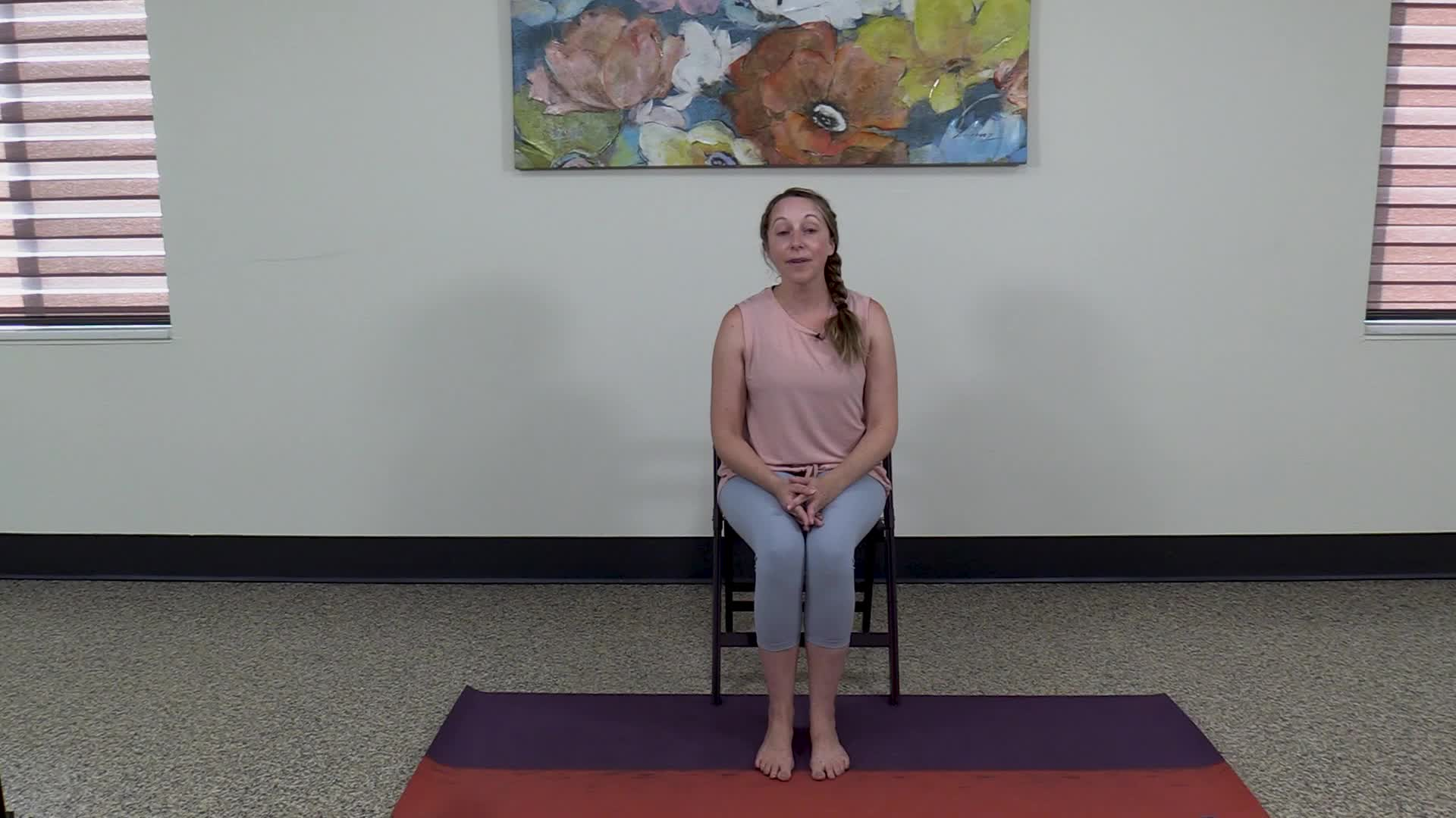 Navigate to Chair Yoga with Jessica Weisz