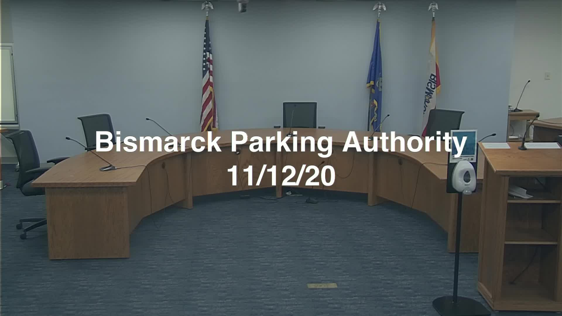 Bismarck Parking Authority Replay 11/12/20