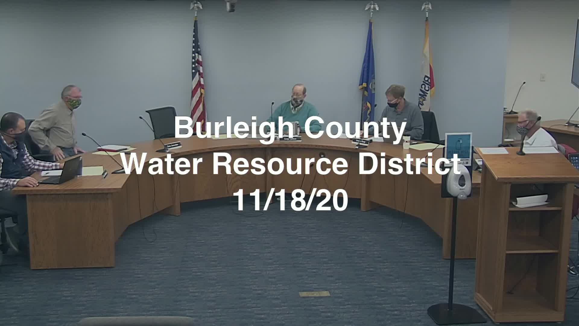 Burleigh Water Resource District Replay 11/18/20