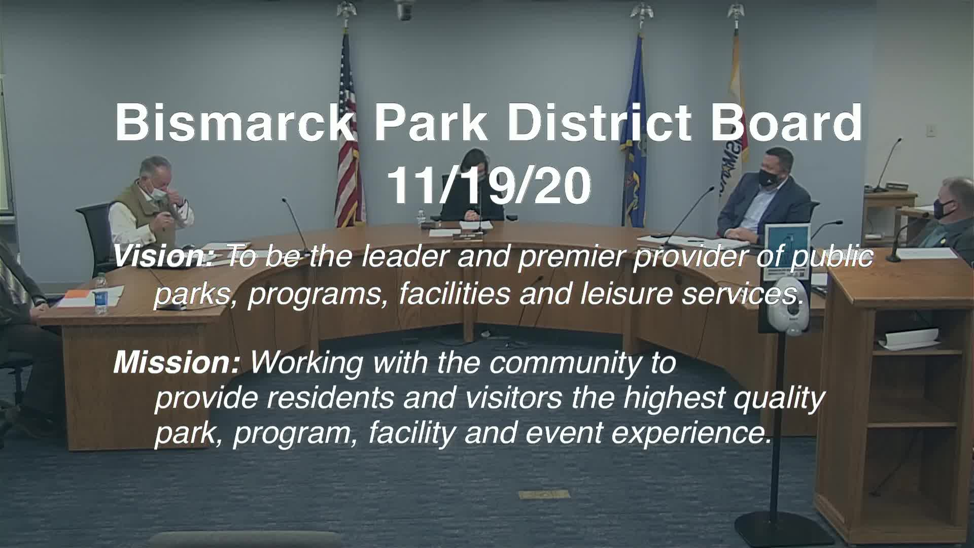 Bismarck Park Board Replay 11/19/20