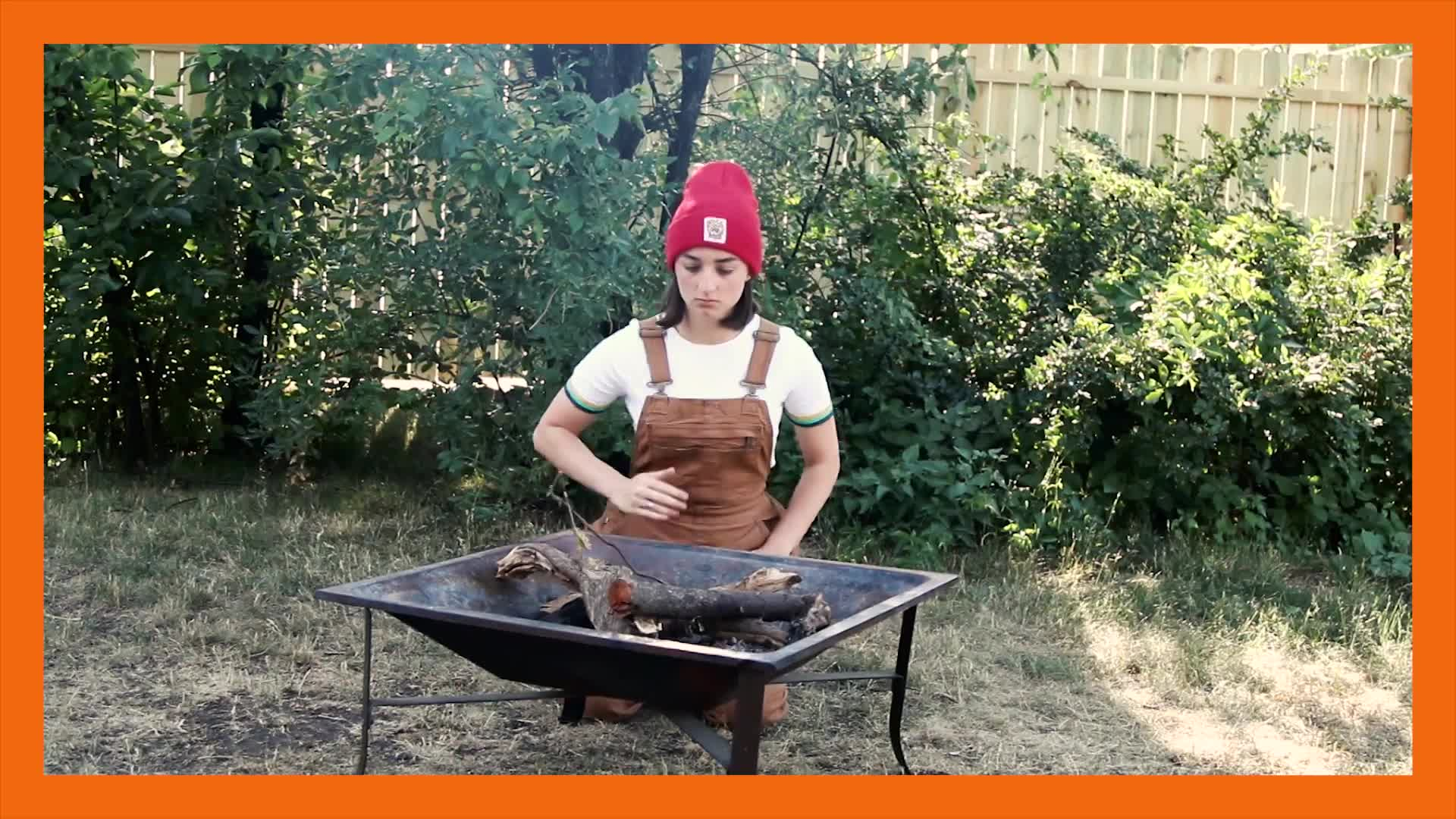 Miss Dani Mo Show - Edible Campfire! Healthy Snack & Fire Safety!
