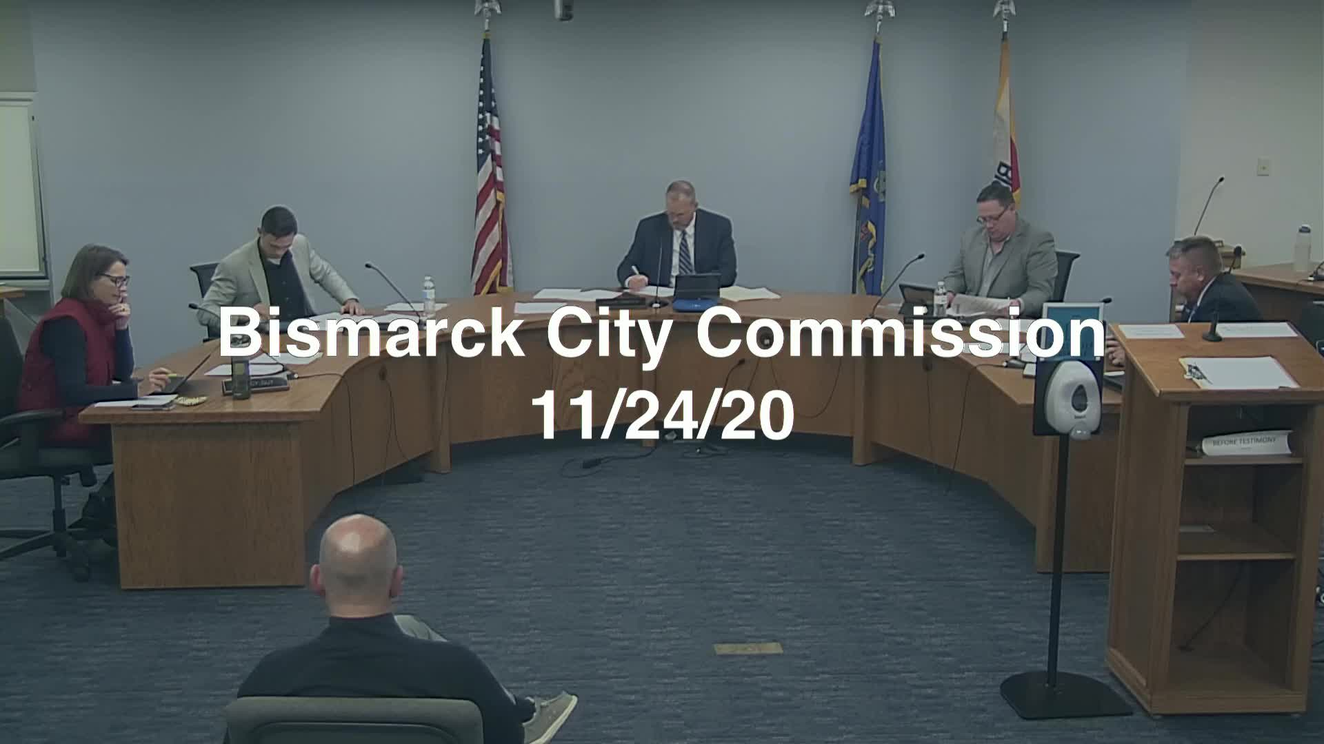 Bismarck City Commission Replay 11/24/20