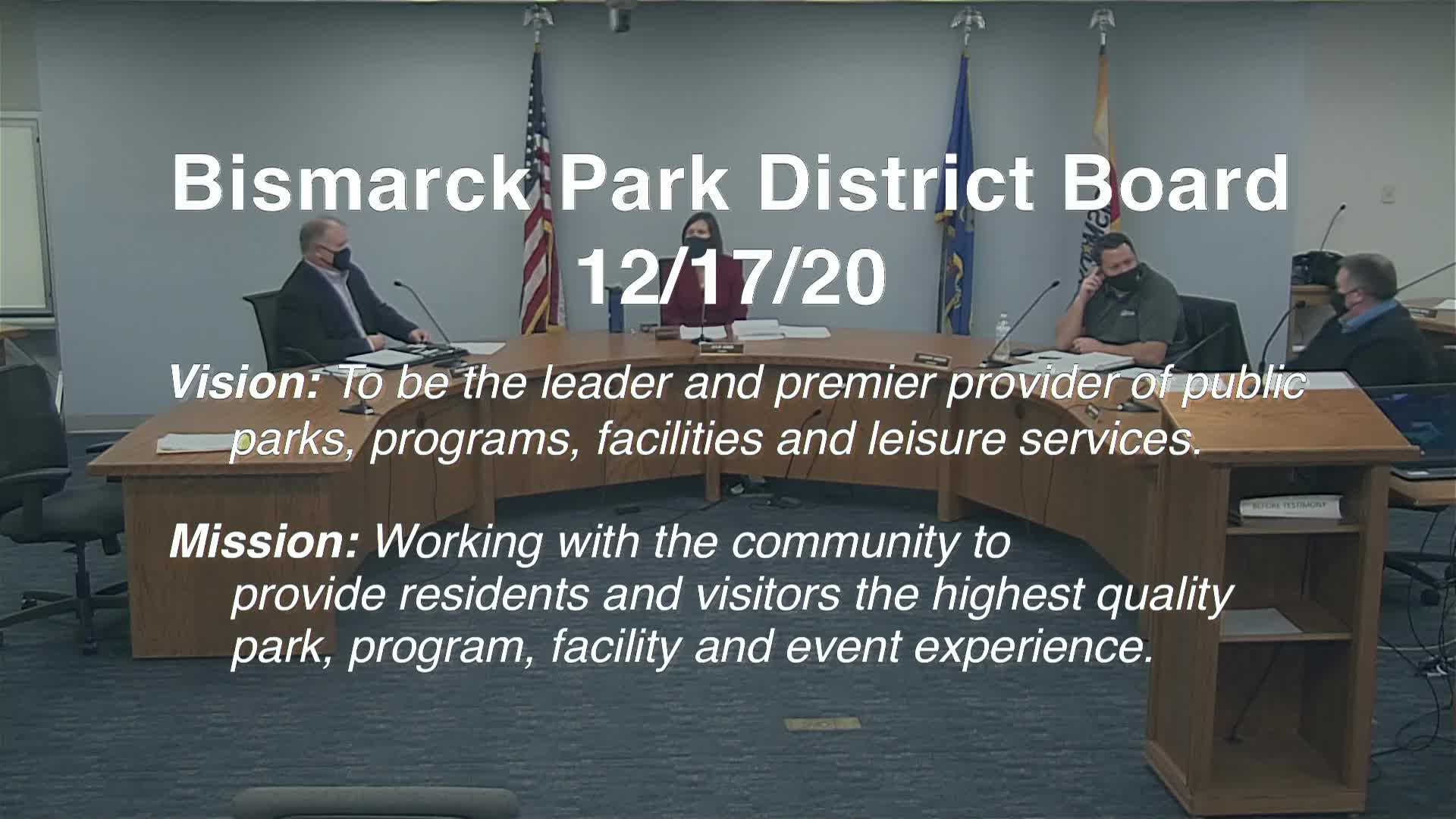 Bismarck Park Board Replay 12/17/20