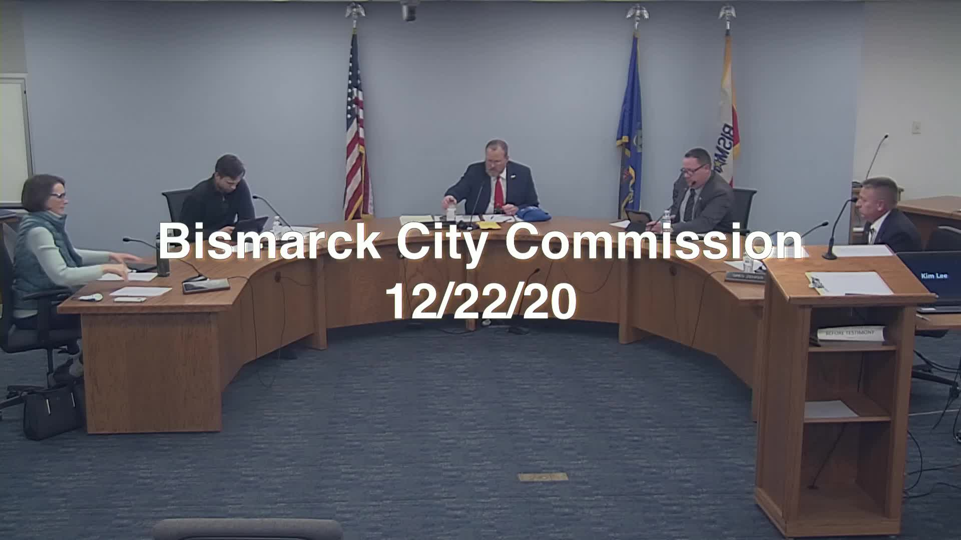 Bismarck City Commission Replay 12/22/20