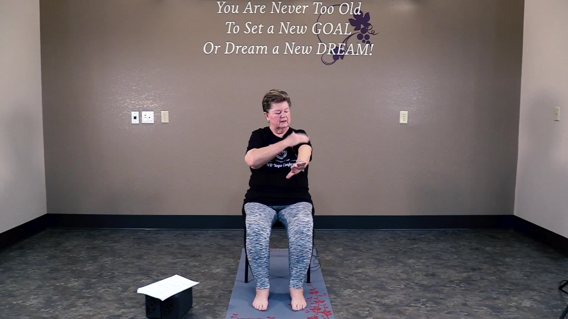 Navigate to Chair Yoga with Bonny Fetch