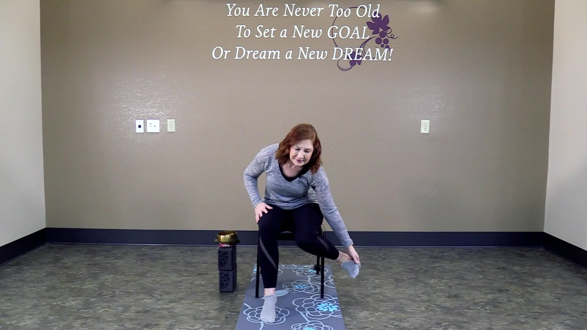 Navigate to Chair Yoga with Marlene Summers