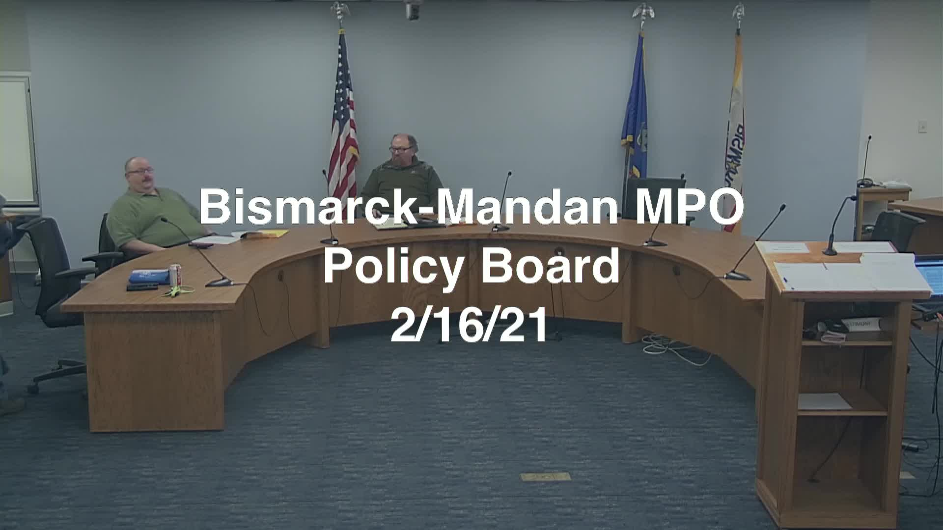 Metro. Planning Org. Replay 2/16/21