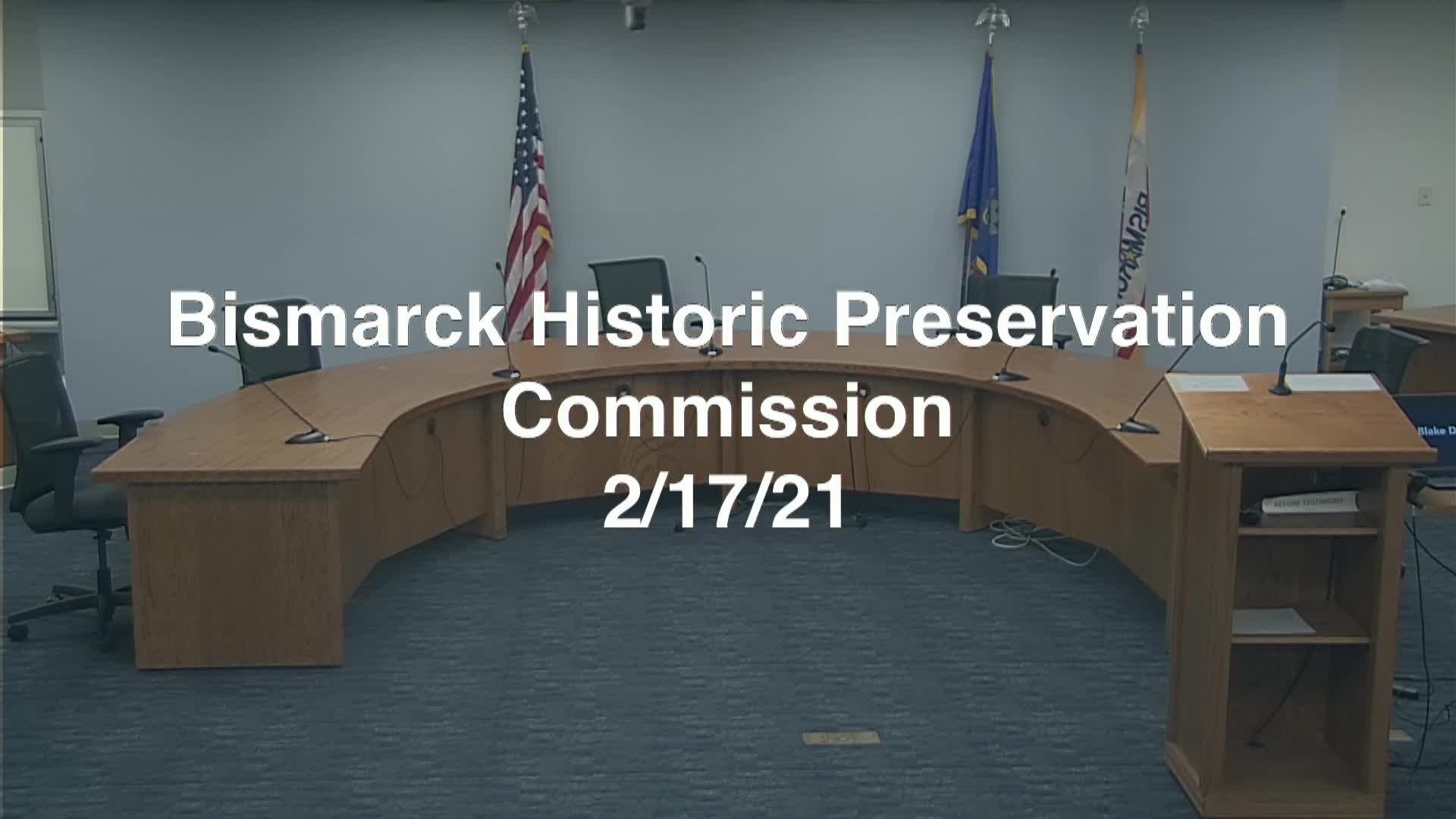 Historic Preservation Commission Replay 2/17/21