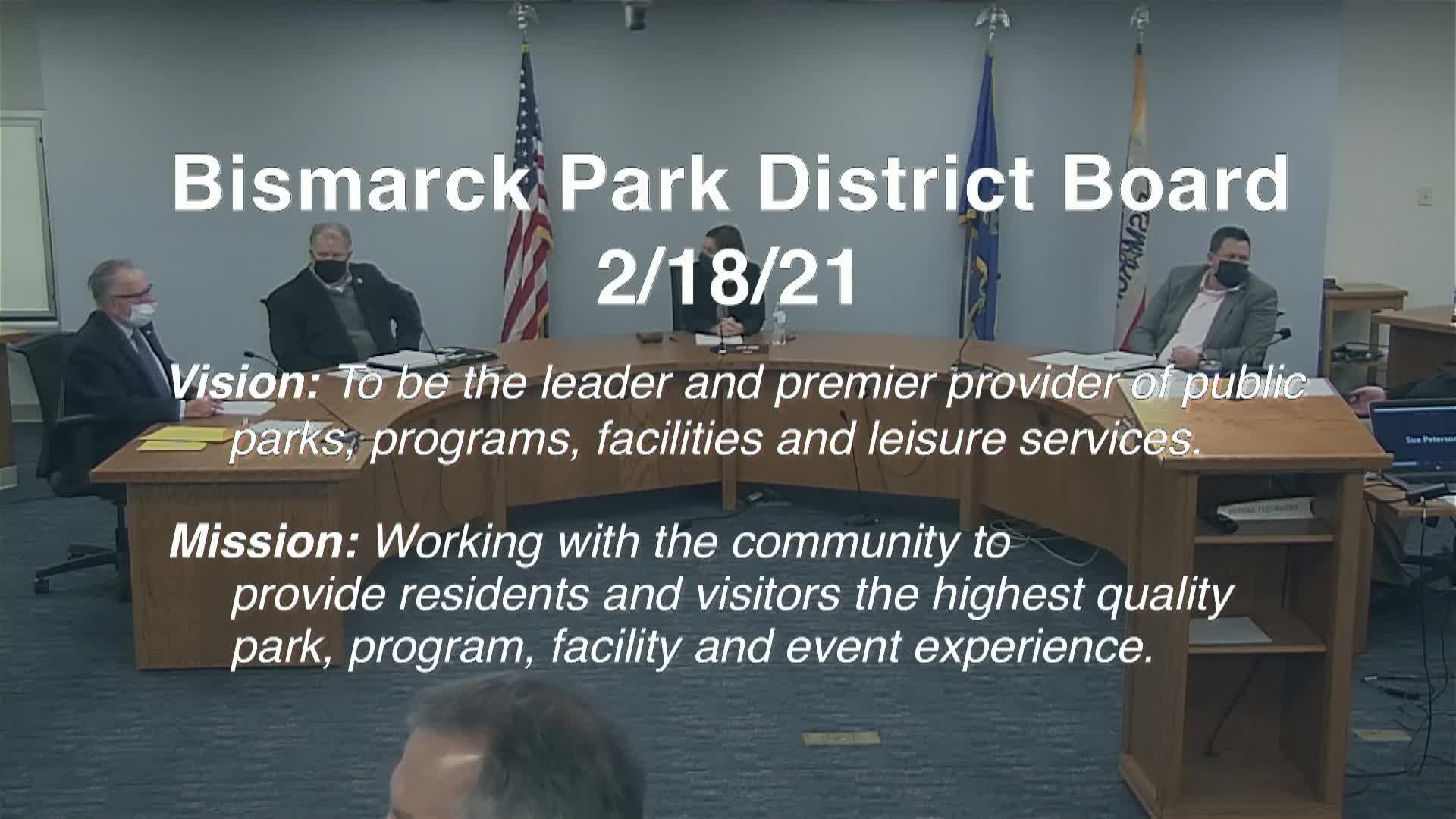 Bismarck Park Board Replay 2/18/21
