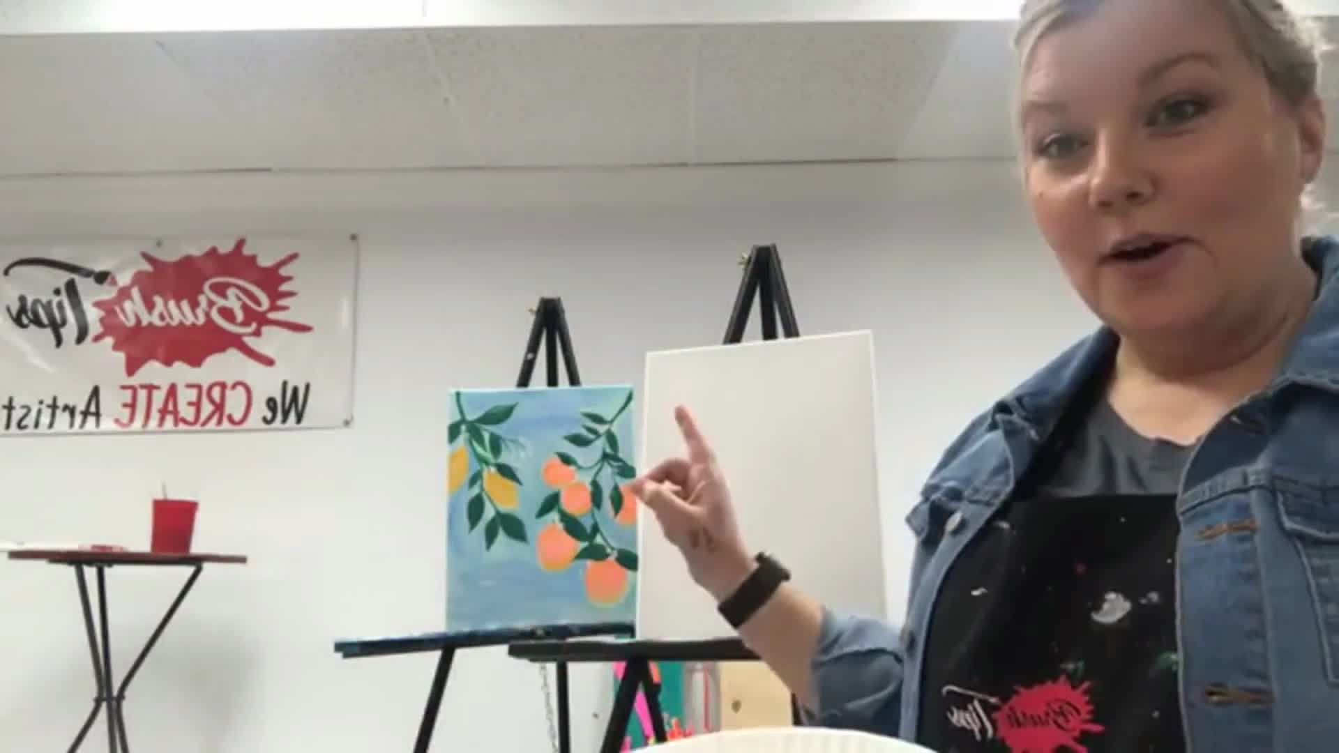 Brush Tips with Cheri - Peaches & Lemons