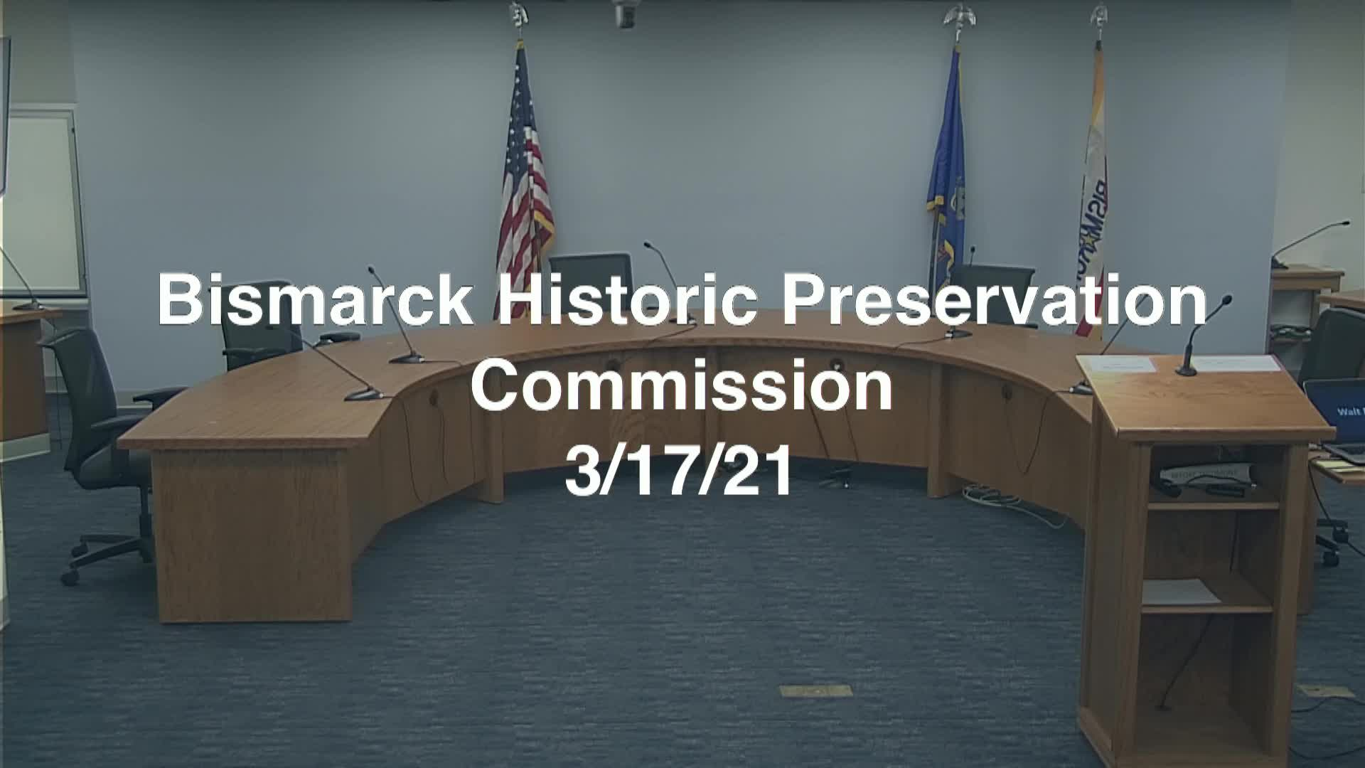 Historic Preservation Commission Replay 3/17/21