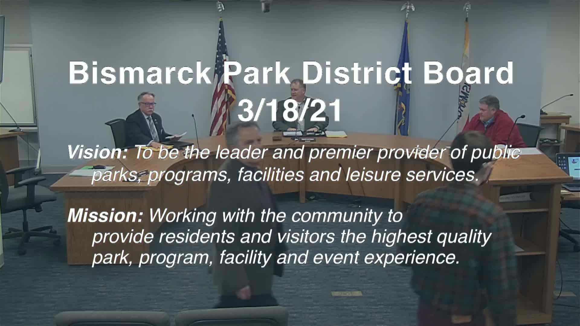 Bismarck Park Board Replay 3/18/21