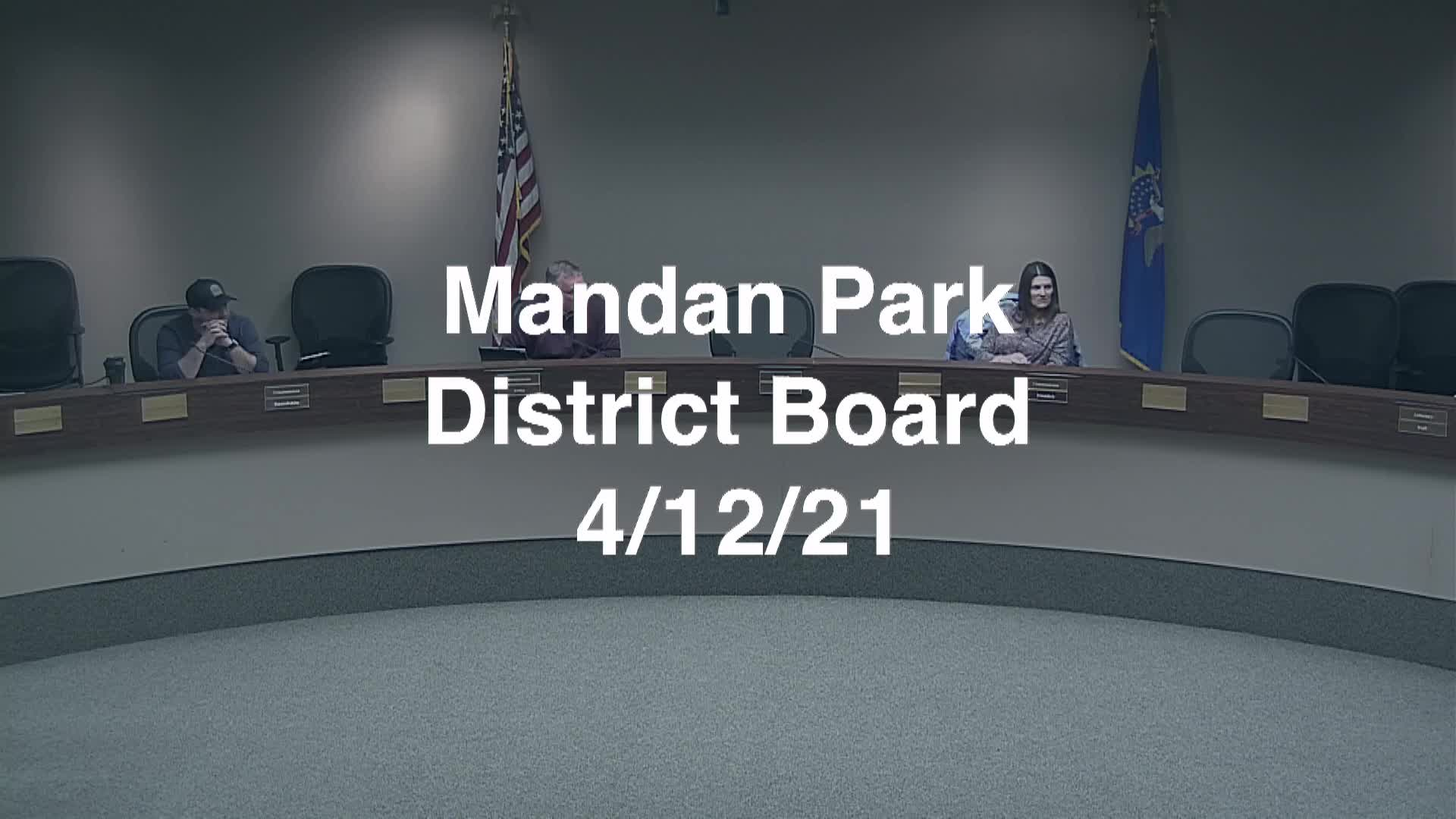  Mandan Park Board Replay 4/12/21
