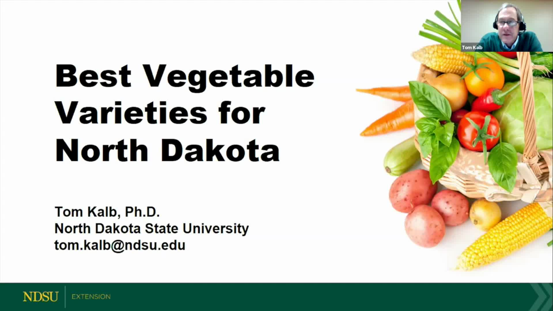 Dakota Growing - Best Vegetable Varieties for North Dakota