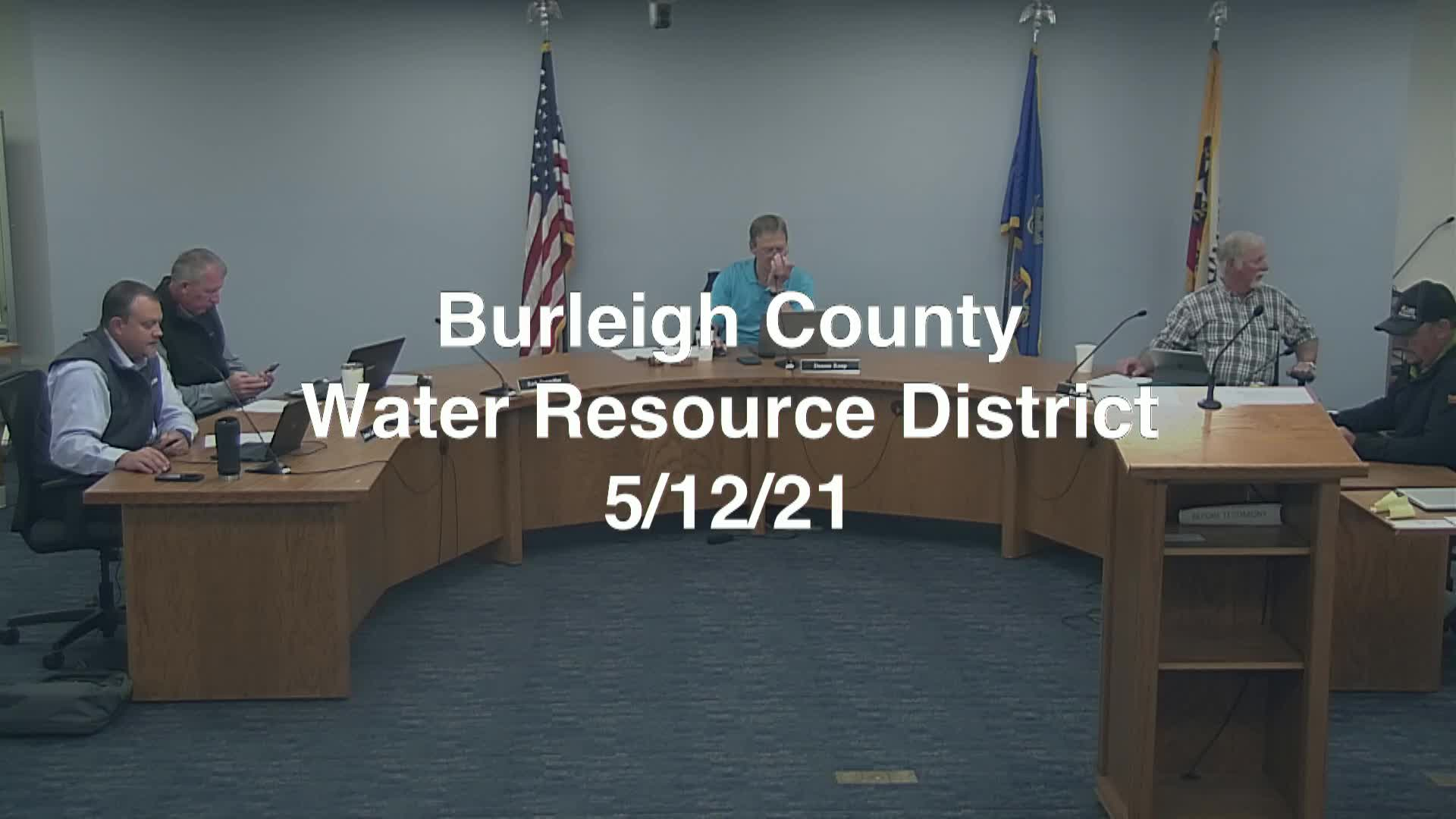 Burleigh Water Resource District Replay 5/12/21