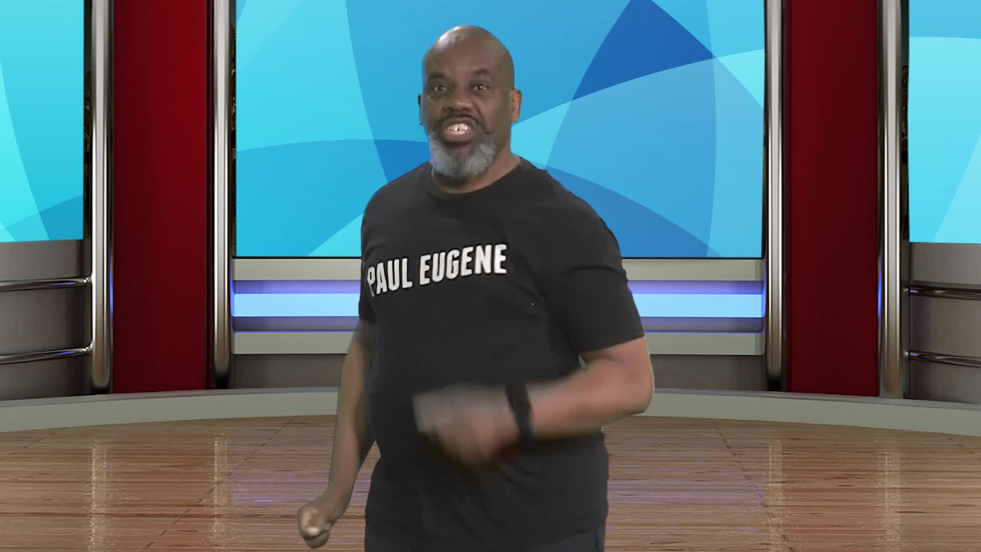 Exercising with Paul Eugene: March It Out! 1 Mile Low Impact Fitness Workout
