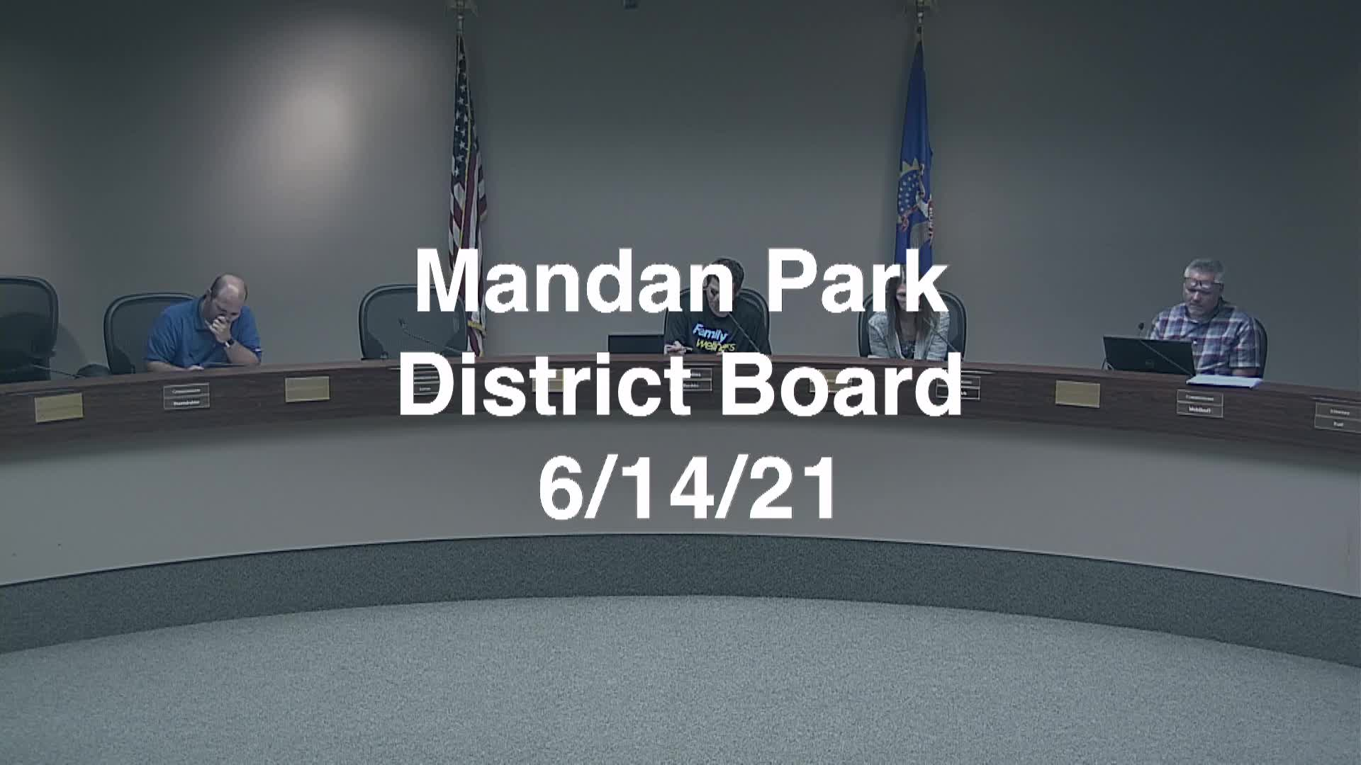 Mandan Park Board Replay 6/14/21