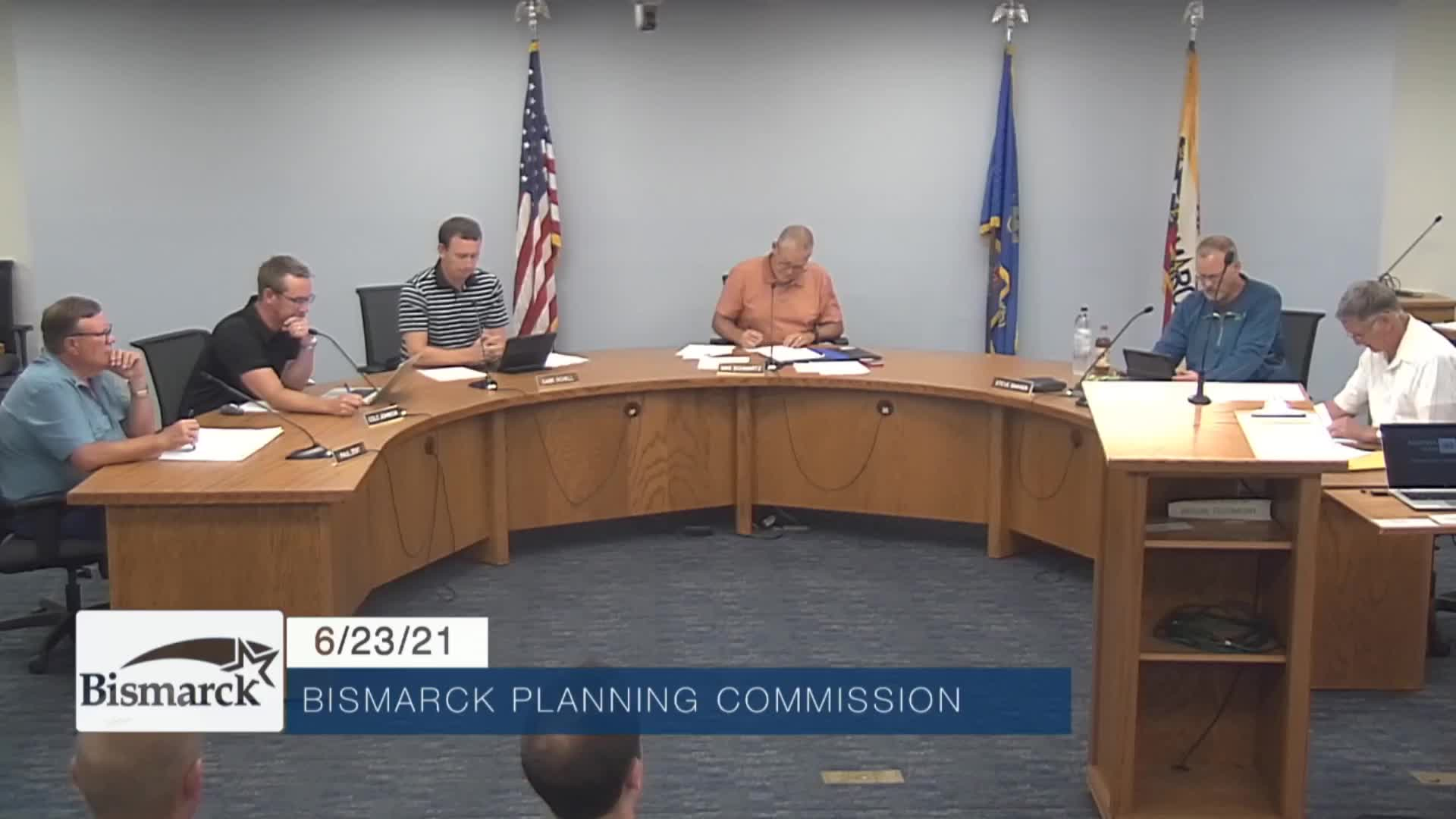 Bismarck City Planning & Zoning Replay 6/23/21