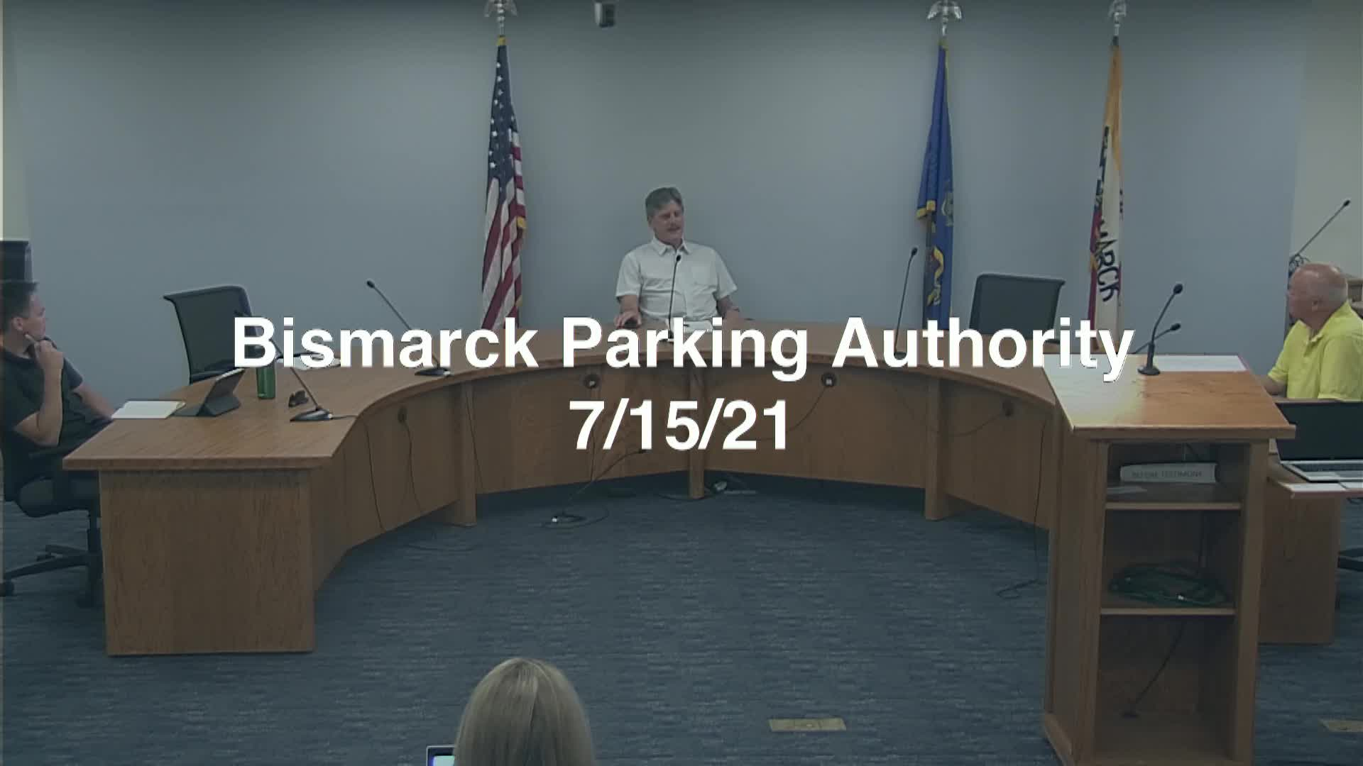 Bismarck Parking Authority Replay 7/15/21
