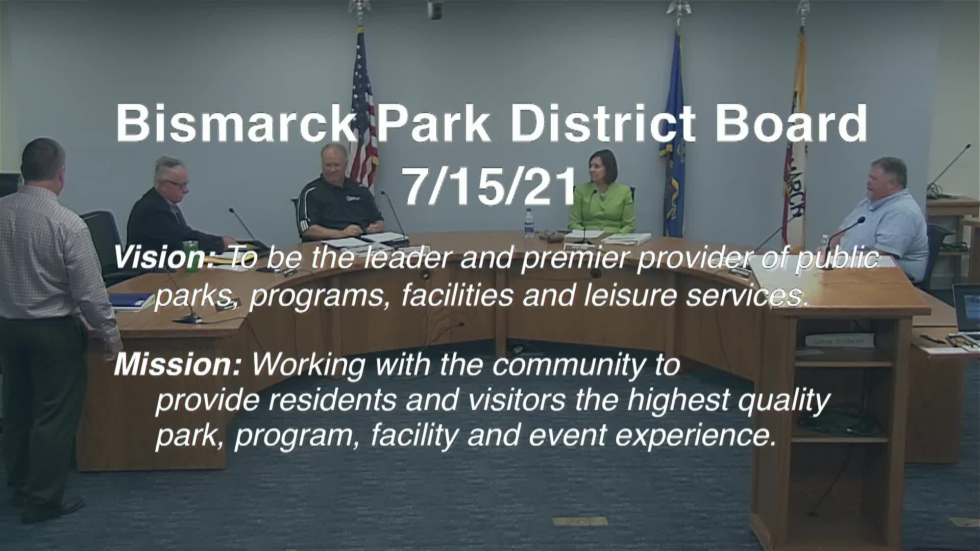 Bismarck Park Board Replay 7/15/21