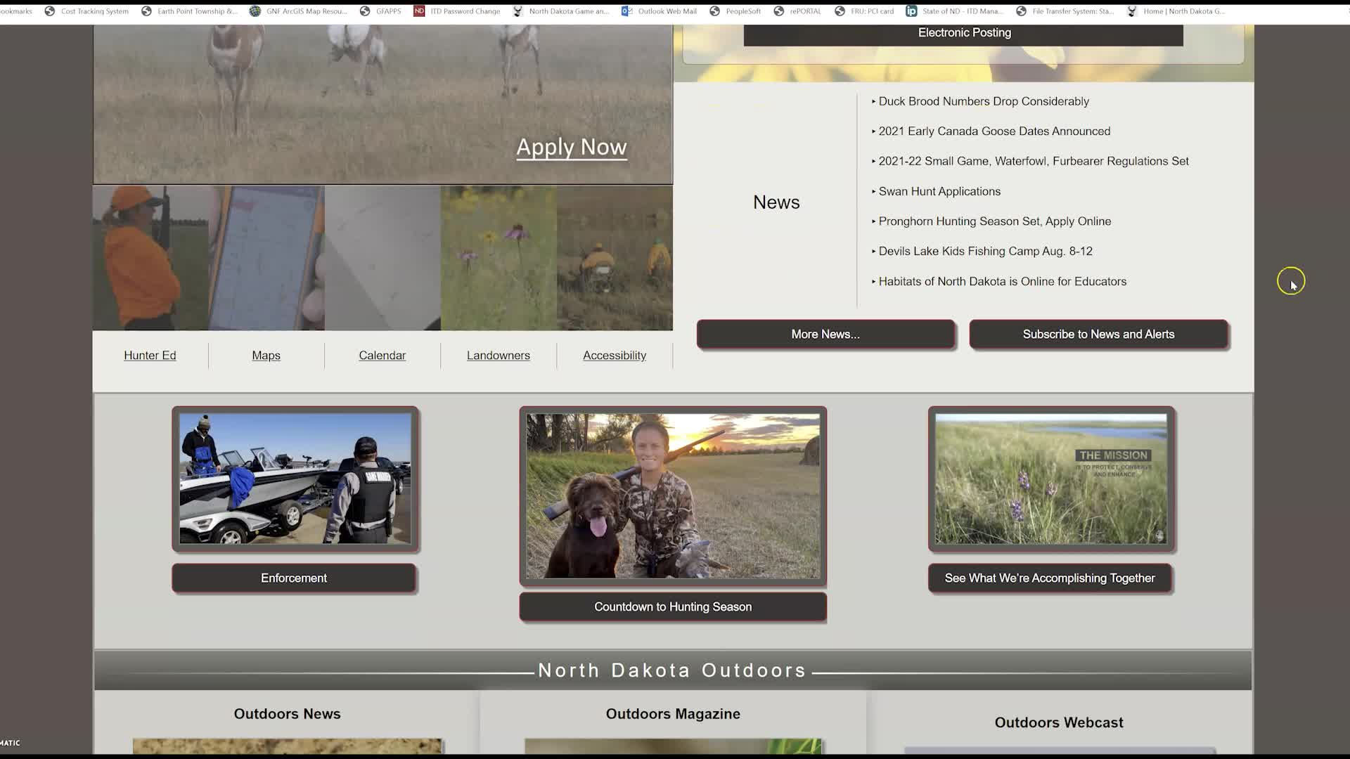Hunters and Electronic Posting