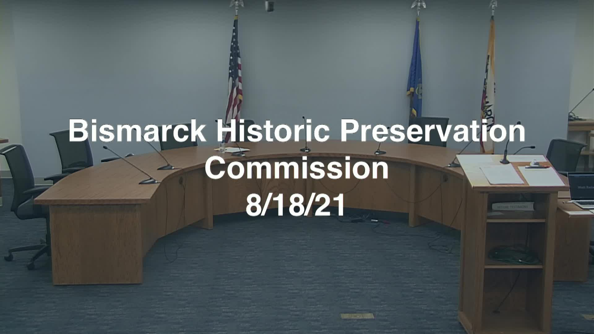 Historic Preservation Commission Replay 8/18/21