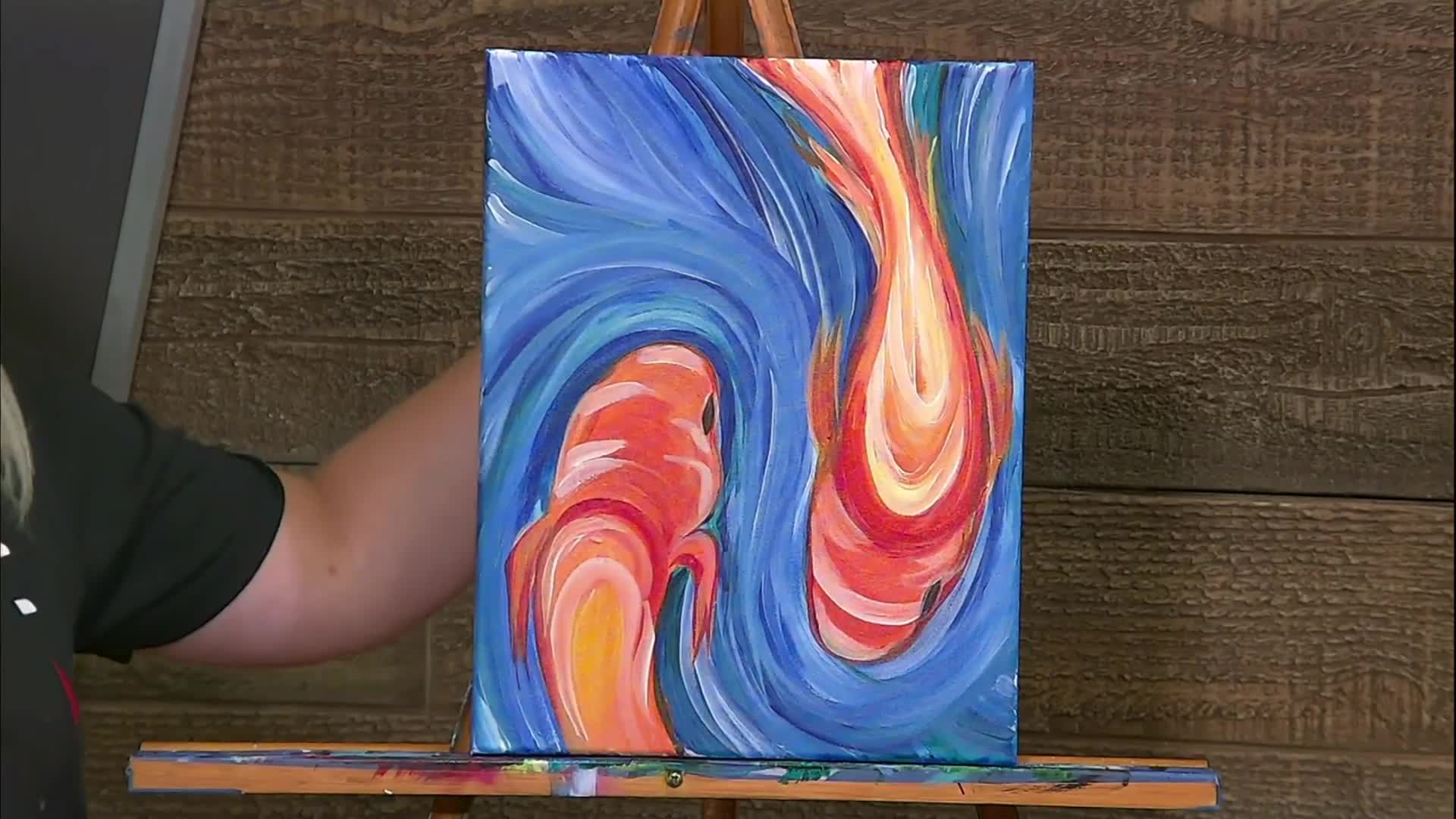Brush Tips with Cheri - Koi Fish