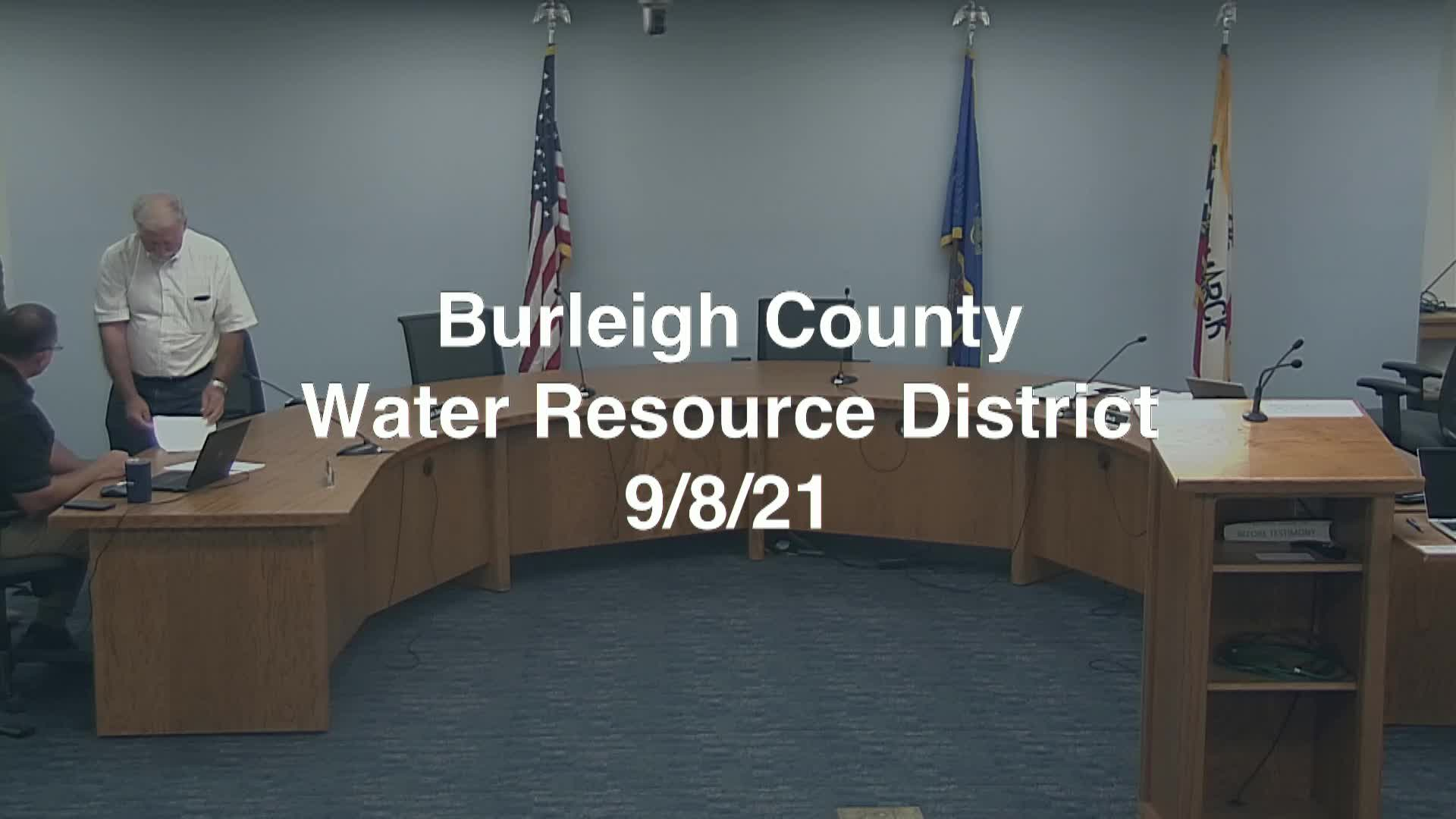 Burleigh Water Resource District Replay 9/8/21