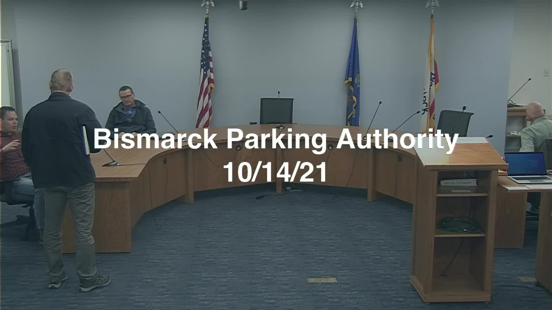 Bismarck Parking Authority Replay 10/14/21