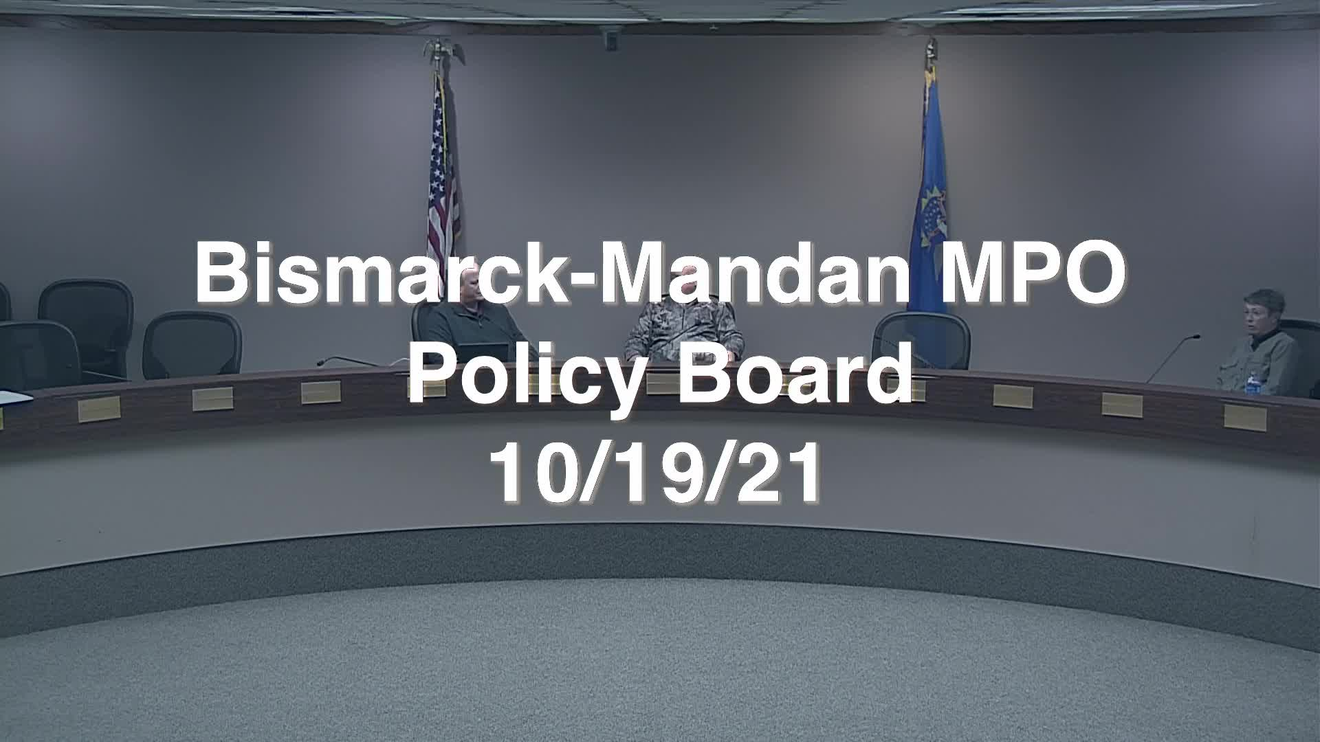 Metro. Planning Org. Replay 10/19/21