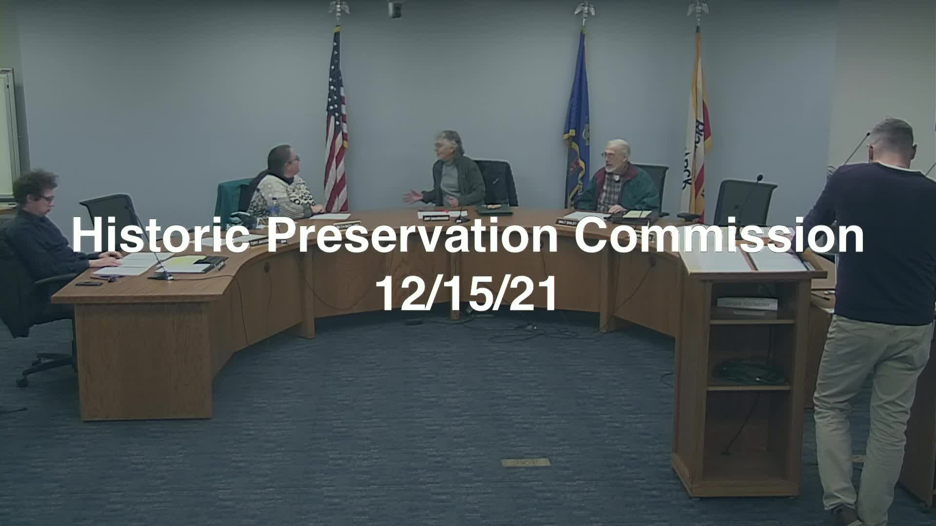 Historic Preservation Commission Replay 12/15/21