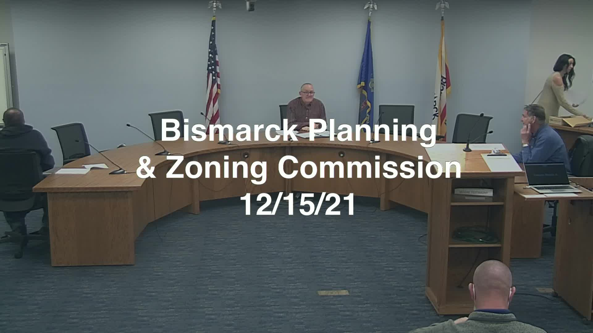 Bismarck City Planning & Zoning Replay 12/15/21
