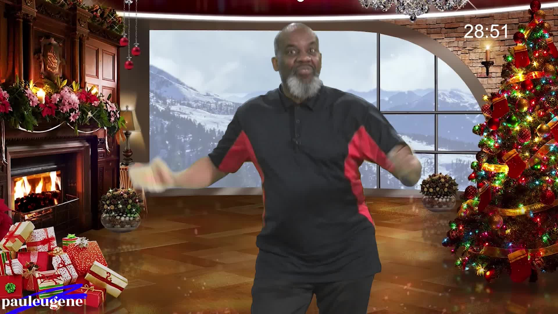 Exercising with Paul Eugene: Wacky Christmas Walk & March Workout