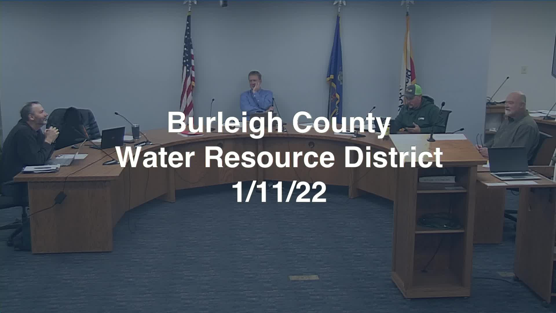 Burleigh Water Resource District Replay 1/11/22