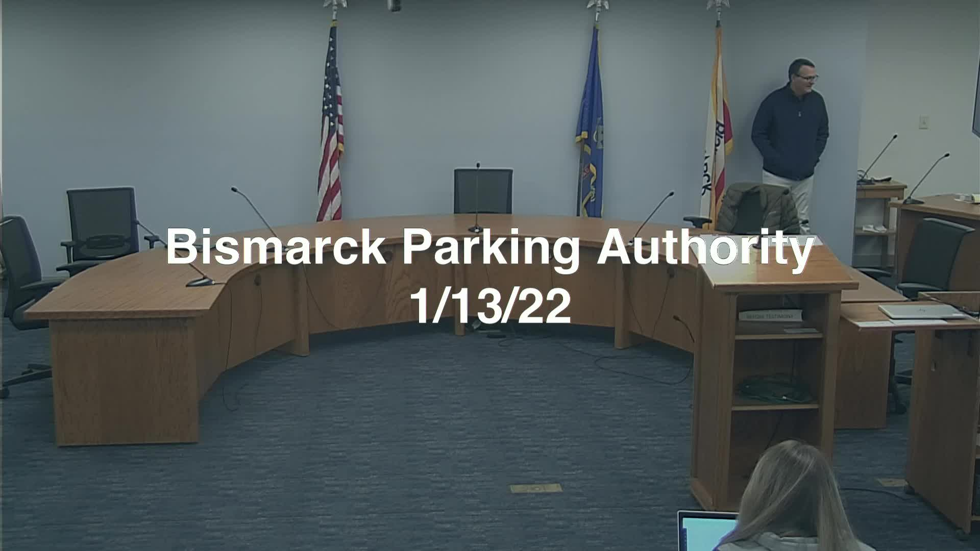 Bismarck Parking Authority Replay 1/13/22